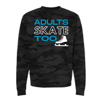 Adults Skate Too OG Camo Sweatshirt