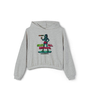 Skate. Fall. Respawn. Cinched Hoodie