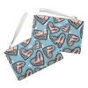 Sketched Skates Clutch Bag
