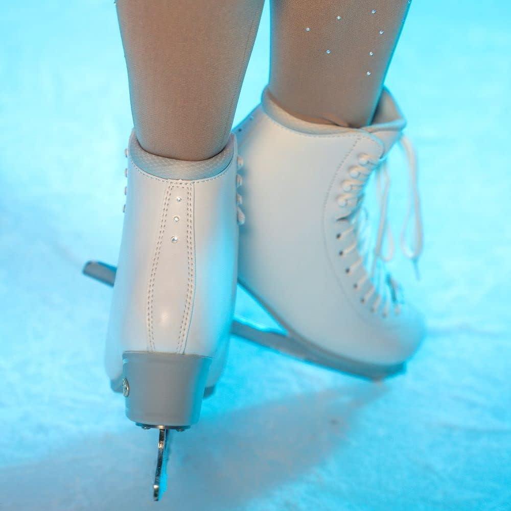 Riedell Crystal Adult Ice Skates - Competitive Figure Ice Skates with Stainless Steel Vesta Blade - Adults Skate Too LLC