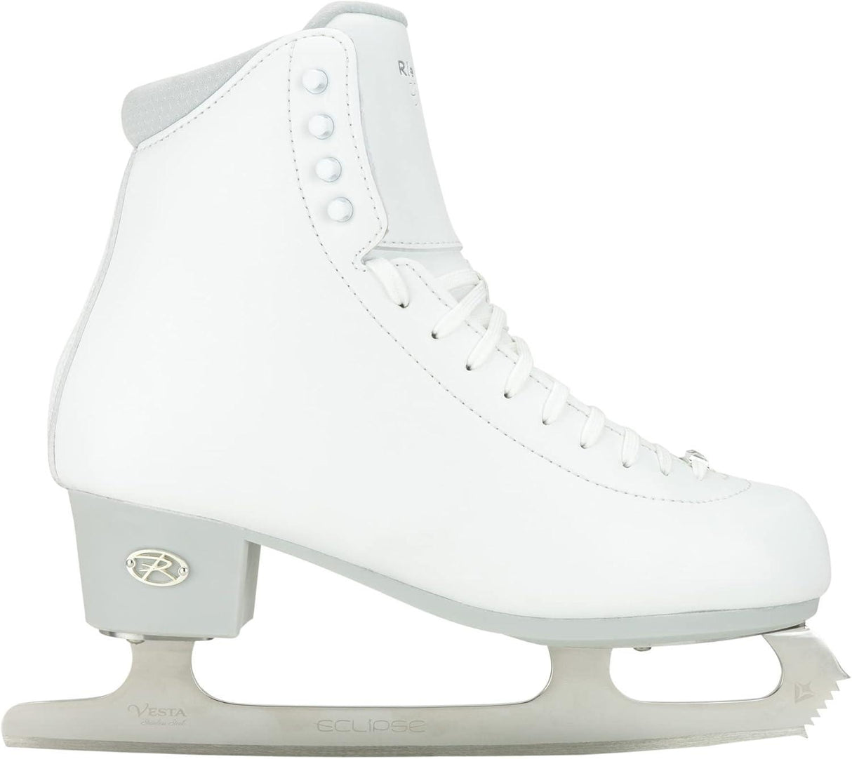 Riedell Crystal Adult Ice Skates - Competitive Figure Ice Skates with Stainless Steel Vesta Blade - Adults Skate Too LLC