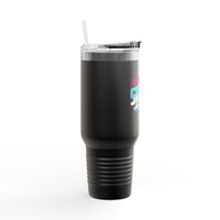 Retro Insulated Travel Mug, 40oz