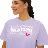 Skating Vibes Women's Boxy Tee - Adults Skate Too LLC