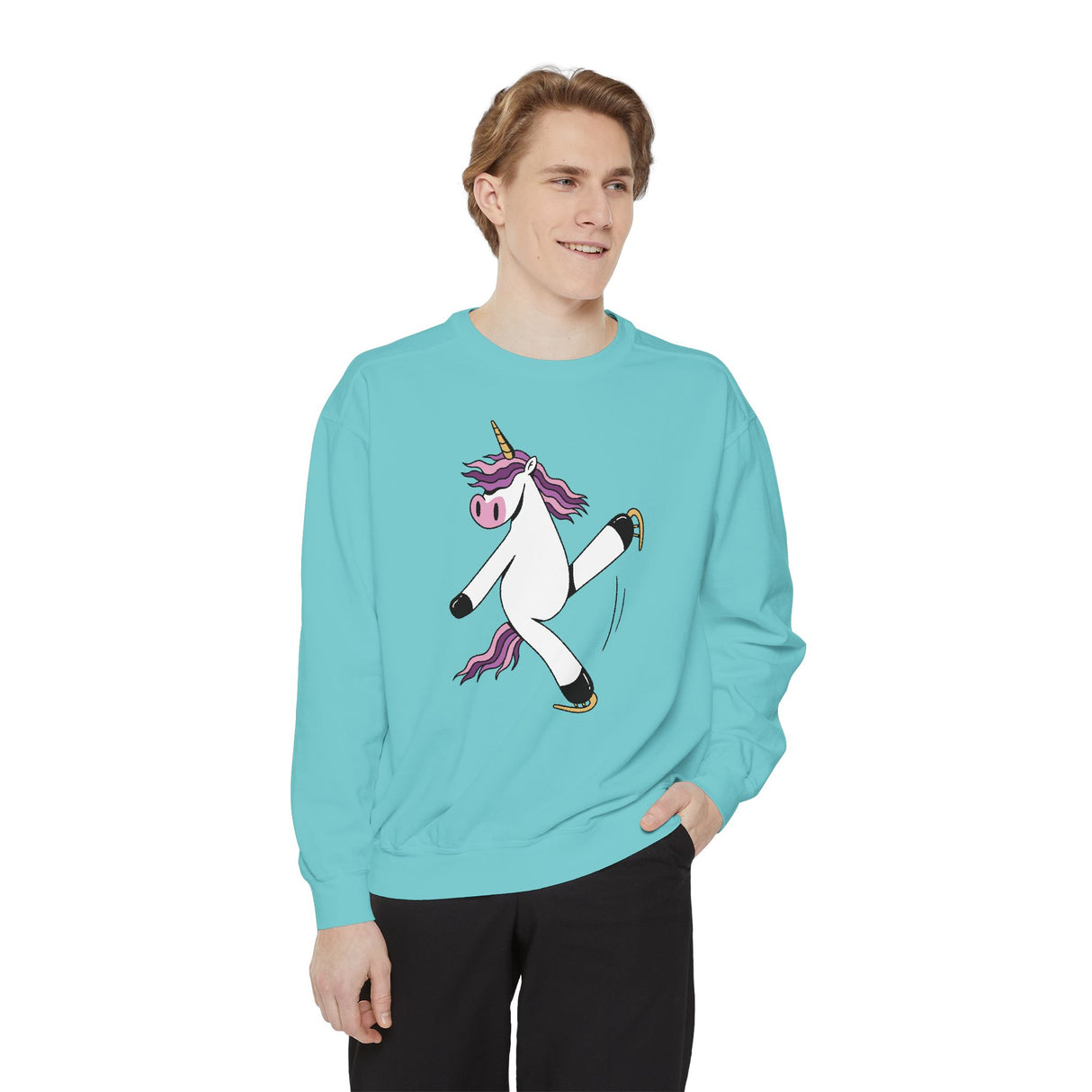 Skating Unicorn Unisex Sweatshirt