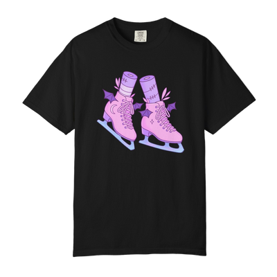 Batty Blades – Pastel Goth Ice Skates T-Shirt