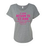 If Found Dolman Tee - Adults Skate Too LLC