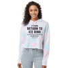 If Found Cotton Candy Hooded Crop