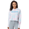 Hashtag Cotton Candy Hooded Crop