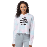 Anti Social Skating Club Cotton Candy Hooded Crop - Adults Skate Too LLC