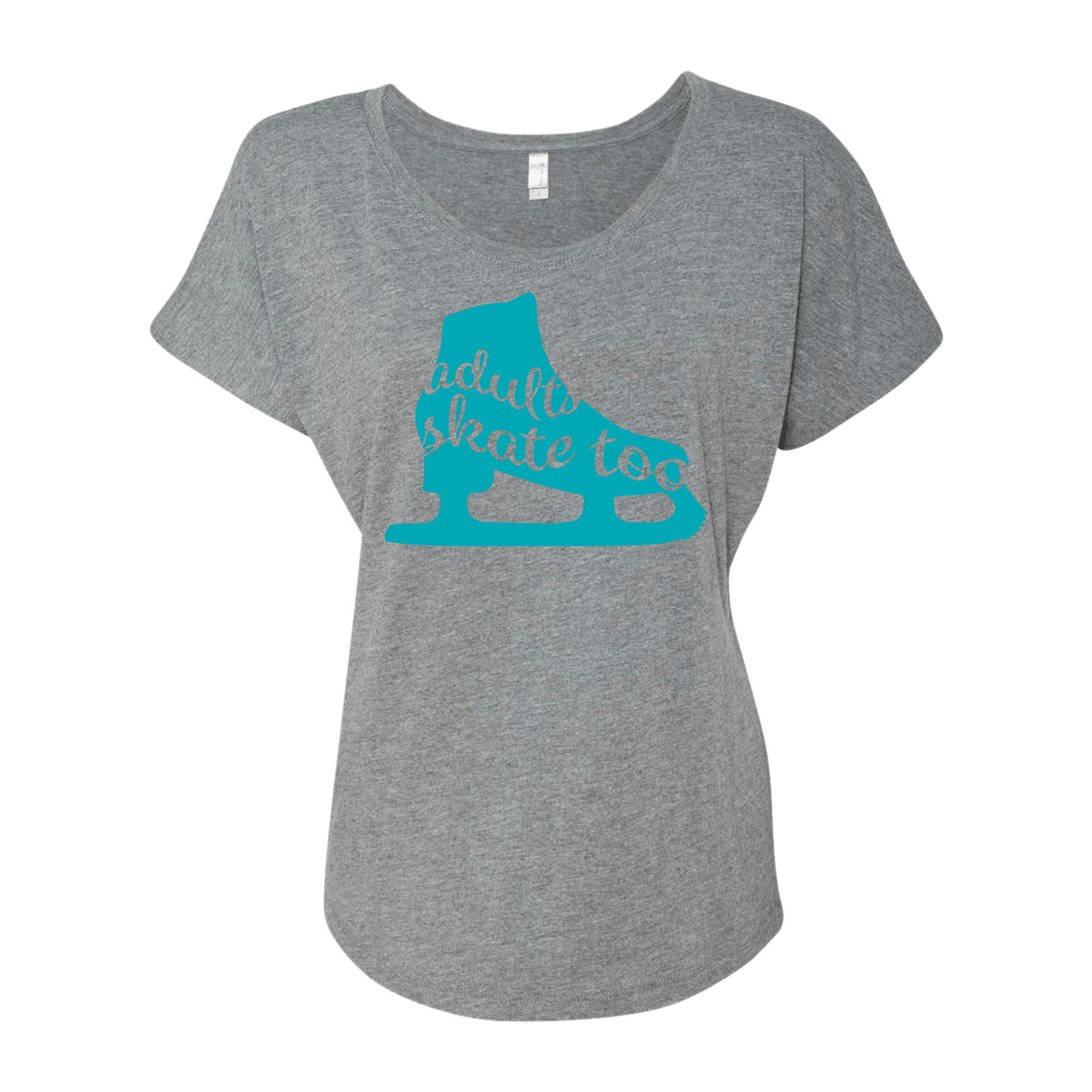 Skate Silhouette Dolman Tee