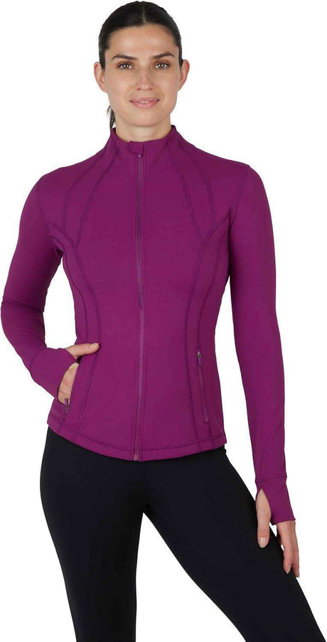 90 Degree By Reflex Women’s Lightweight Full Zip Jacket - Adults Skate Too LLC