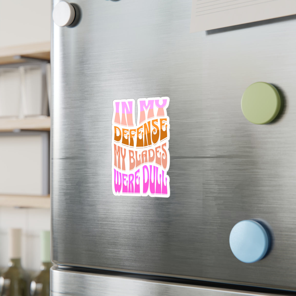 Dull Blades Vinyl Sticker - Adults Skate Too LLC