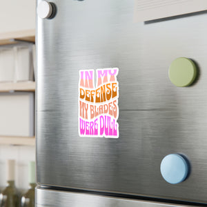 Dull Blades Vinyl Sticker - Adults Skate Too LLC