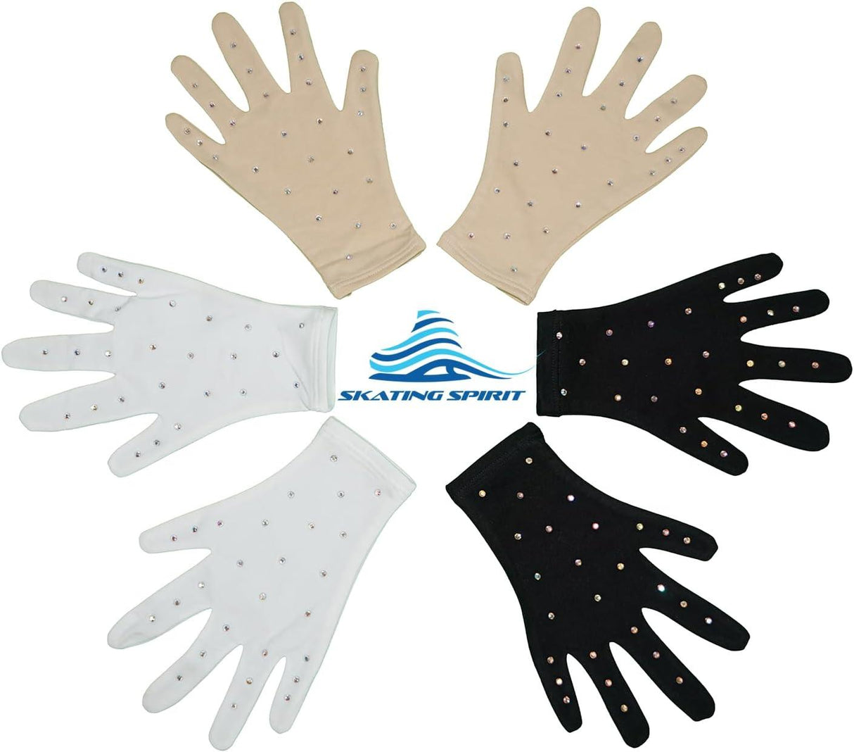 Skating Spirit Thermal Competition Gloves - Adults Skate Too LLC