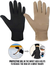 Kami-So Gloves with Gel Palm Protection - Adults Skate Too LLC