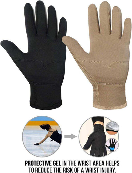 Kami-So Gloves with Gel Palm Protection - Adults Skate Too LLC