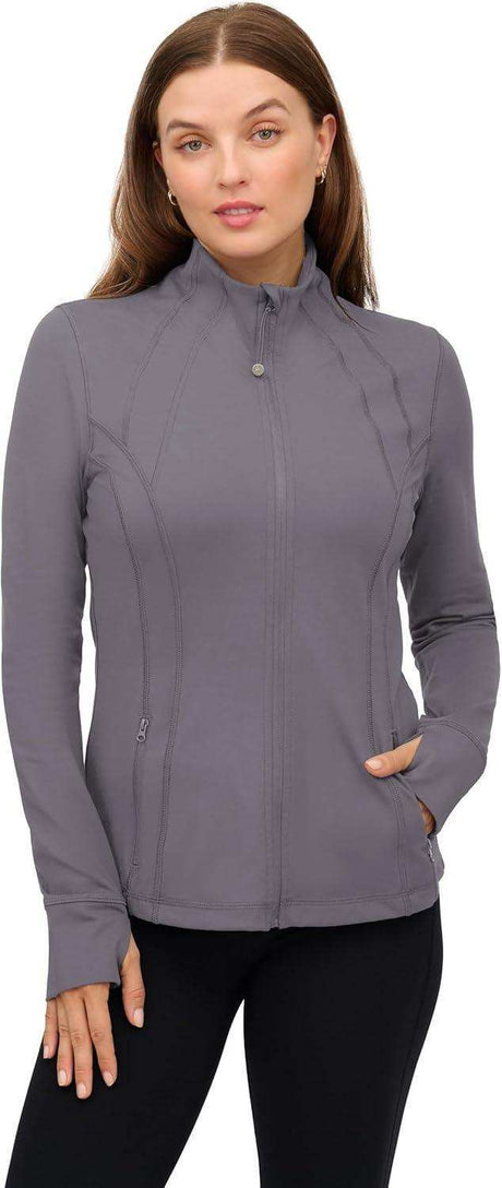 90 Degree By Reflex Women’s Lightweight Full Zip Jacket - Adults Skate Too LLC