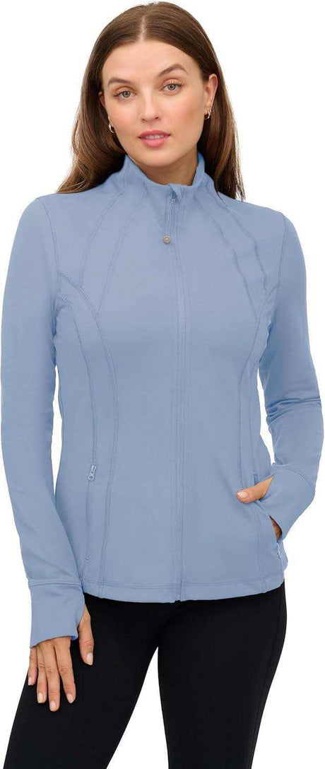 90 Degree By Reflex Women’s Lightweight Full Zip Jacket - Adults Skate Too LLC