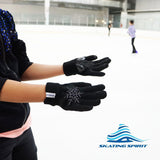 SkatingSpirit Gel Padded Ice Skating Gloves - Adults Skate Too LLC