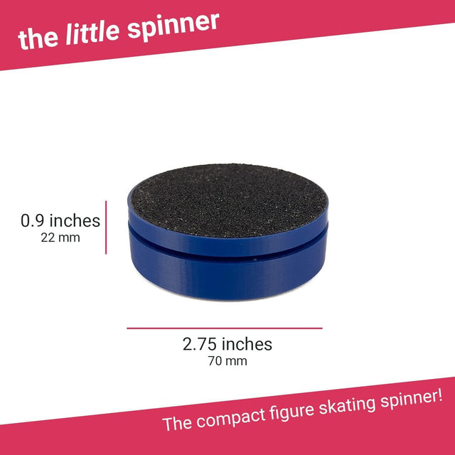 Compact/Travel Figure Skating Spinner - Ice Skating Spin/Jump Training