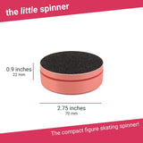 Compact/Travel Figure Skating Spinner - Ice Skating Spin/Jump Training