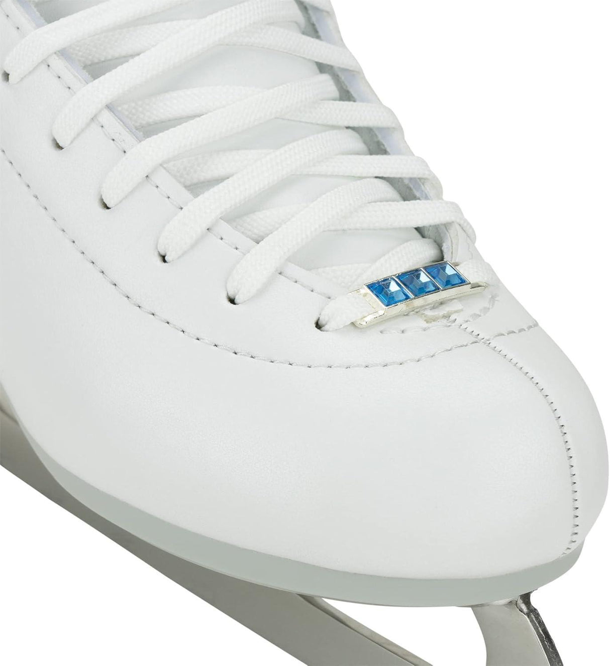 Riedell Topaz Adult Ice Skates - Competitive Figure Ice Skates with Stainless Steel Capri Blade - Adults Skate Too LLC