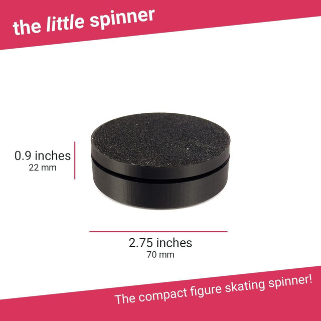 Compact/Travel Figure Skating Spinner - Ice Skating Spin/Jump Training