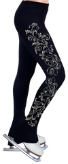 NY2 Sportswear Figure Skating Practice Pants with Rhinestones R52