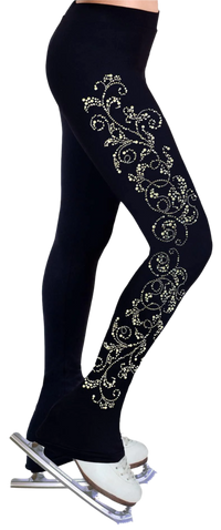 NY2 Sportswear Figure Skating Practice Pants with Rhinestones R52