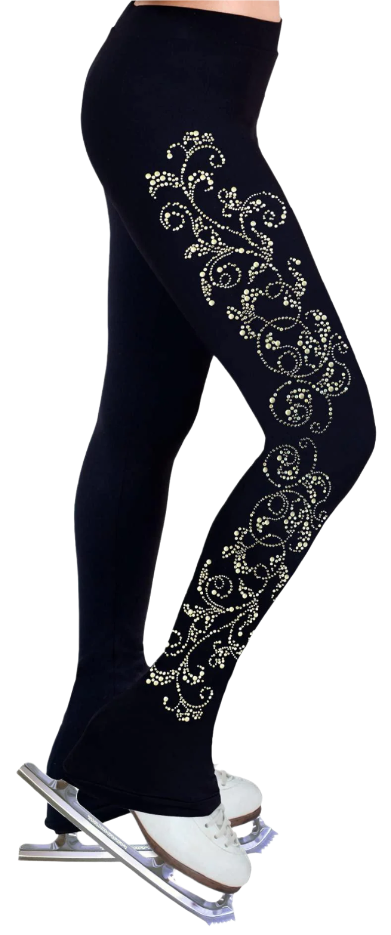 NY2 Sportswear Figure Skating Practice Pants with Rhinestones R52