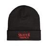 Skater Things Embroidered Beanie