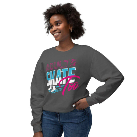 Retro Unisex Sweatshirt - Adults Skate Too LLC