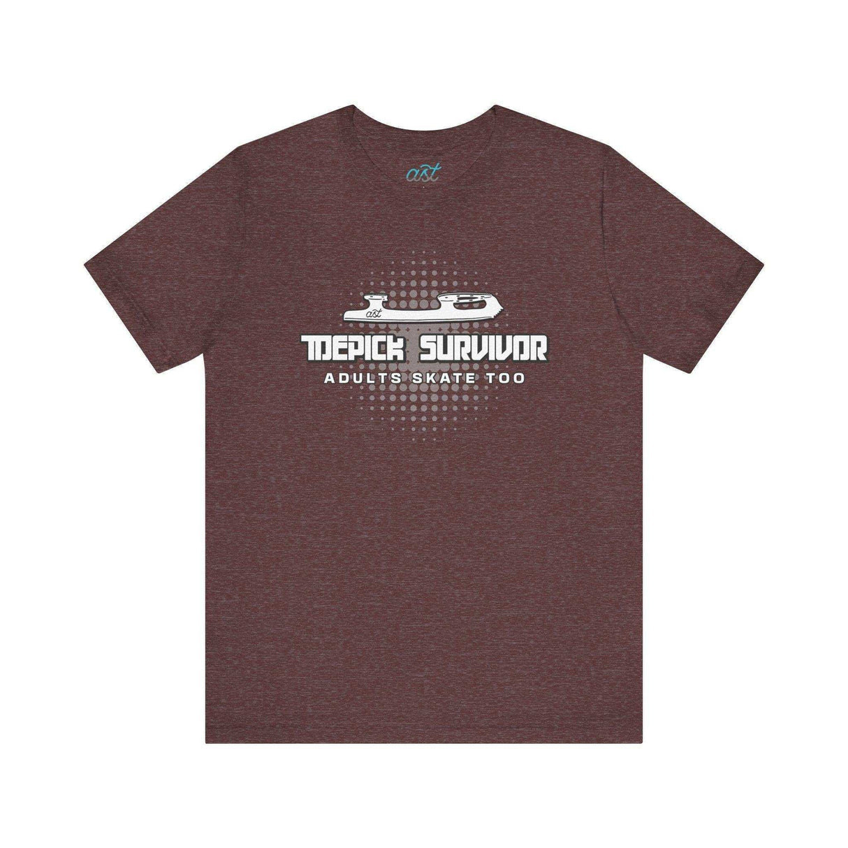 Toepick Survivor Tee - Adults Skate Too LLC