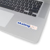 Skating PCS Vinyl Stickers - Adults Skate Too LLC