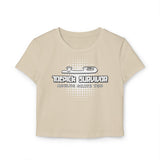 Toepick Survivor Women's Baby Tee - Adults Skate Too LLC