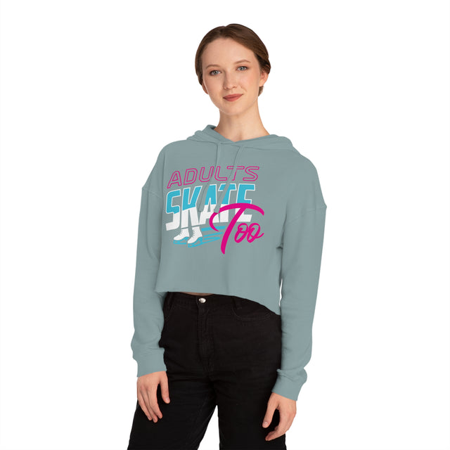 AST Retro Women’s Cropped Hooded Sweatshirt