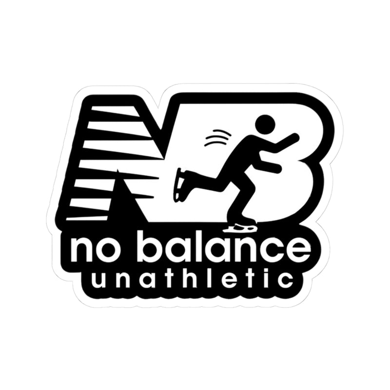 No Balance – Unathletic (Skater Edition) Sticker - Adults Skate Too LLC