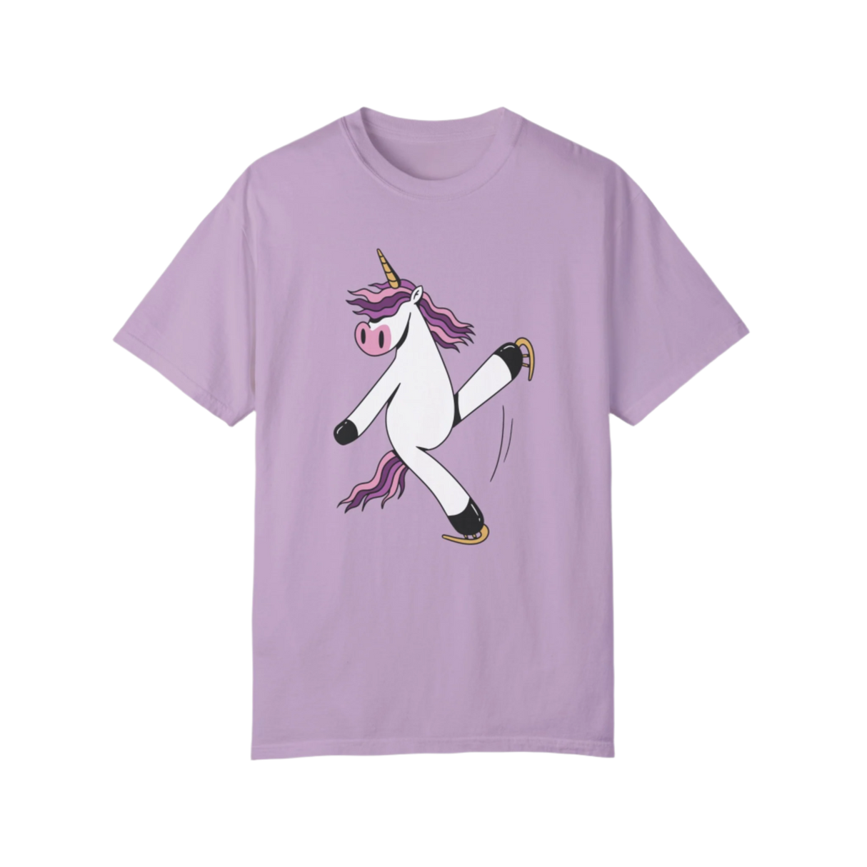 Skating Unicorn Unisex T-Shirt - Adults Skate Too LLC