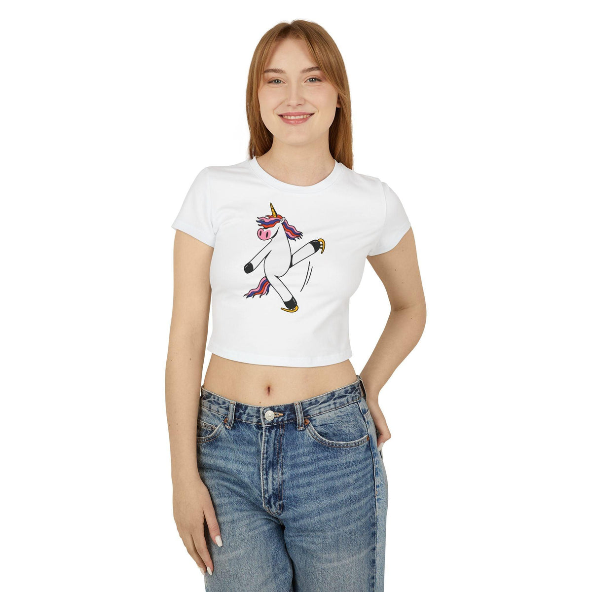 Unicorn Women's Baby Tee