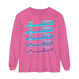 Blade Gradient Unisex Long Sleeve T-Shirt - Adults Skate Too LLC