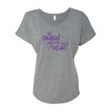 Skating Has My Heart Dolman Tee - Adults Skate Too LLC