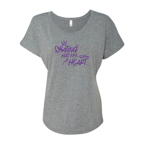 Skating Has My Heart Dolman Tee