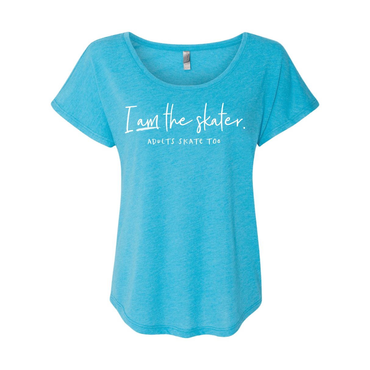 I Am The Skater Dolman Tee - Adults Skate Too LLC