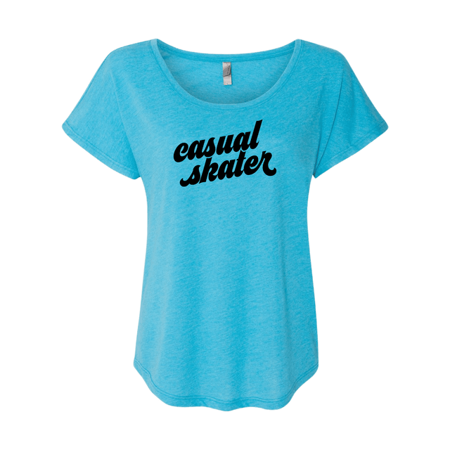 Casual Skater Dolman Tee - Adults Skate Too LLC