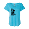Eat Sleep Skate Repeat Dolman Tee