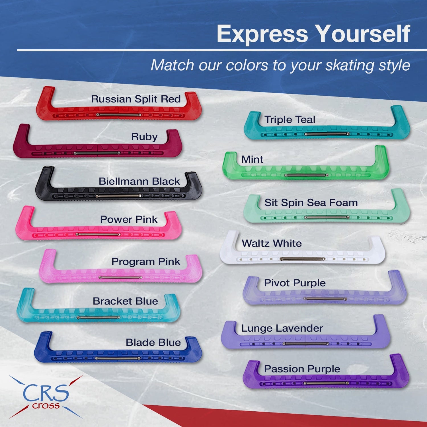 CRS Cross Skate Guards, Soakers & Towel Gift Set