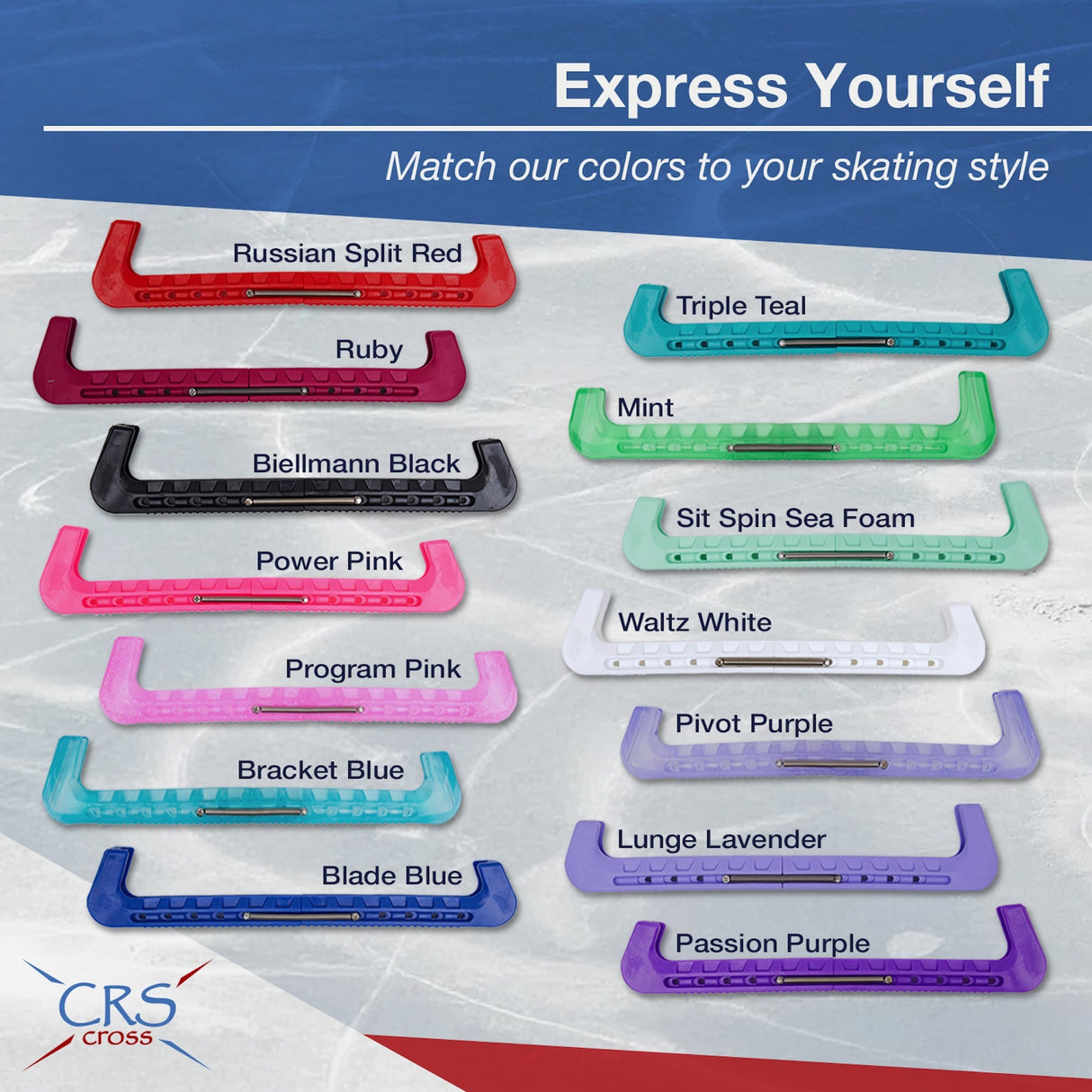 CRS Cross Skate Guards, Soakers & Towel Gift Set