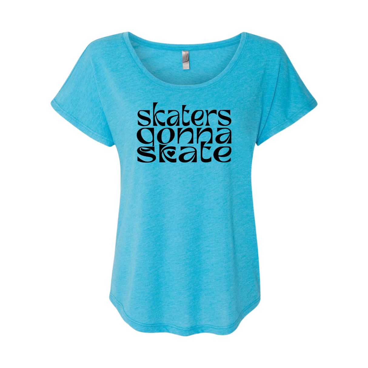 Skaters Gonna Skate Dolman Tee - Adults Skate Too LLC