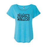 Skaters Gonna Skate Dolman Tee - Adults Skate Too LLC