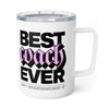 Best Coach Ever Insulated Coffee Mug - Adults Skate Too LLC